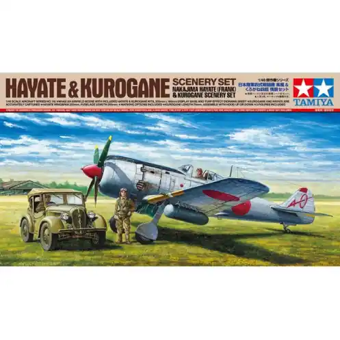 Weekendaanbieding Tamiya 61116 - Hayate & Kurogane Scenery set -61116