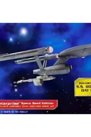 MPC / Polar Lights 908 - Star Trek U.S.S. Enterprise Space Seed Edition & SS Batany Bay -908 Voordeelprijs
