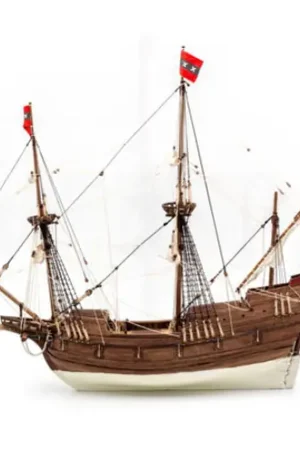 Kolderstok Willem Barentsz - Willem Barentsz AD1596 eikenhouten uitvoering Koopje
