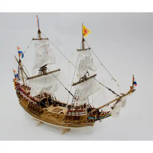 Kolderstok Duyfken Eikenhout - Duyfken Houtbouw schip Eikenhout Gereduceerde Prijs