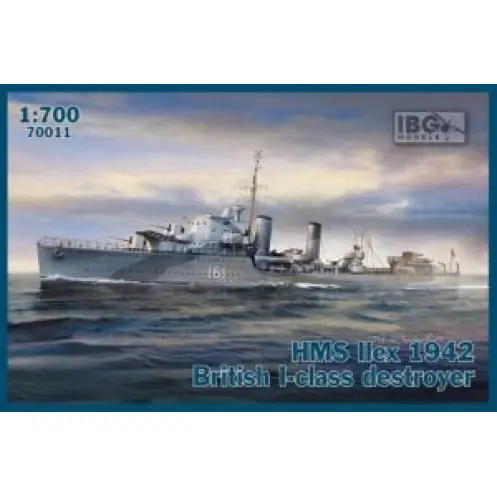 Direct Beschikbaar IBG Models 70011 - HMS Ilex 1942 British I-class destroyer -70011