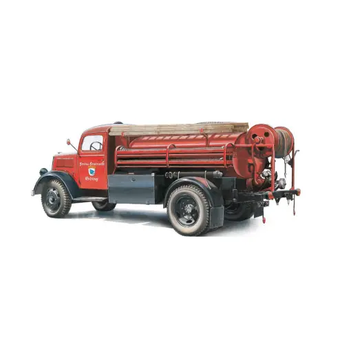 Snelle Levering Italeri Italeri 3966 - OPEL BLITZ FIRE TRUCK -3966