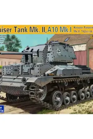 Gecko Models 35GM0005 - Cruiser Tank A10 Mk.I Kreuzer Panzerkampfwagen Mk. II, 742(e), A-10 -35GM0005 Koopje