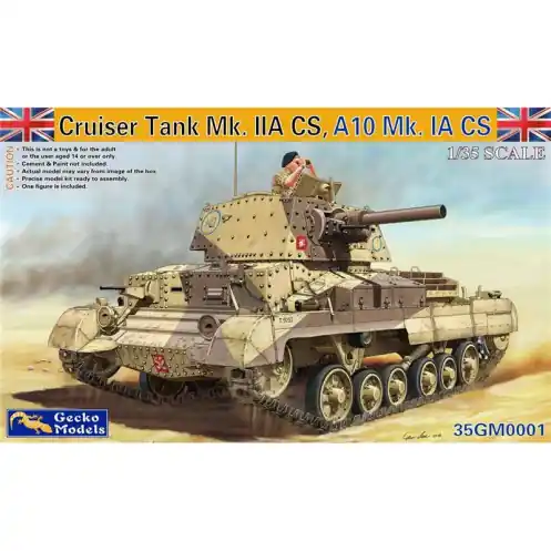 Betaalbaar Gecko Models 35GM0001 - Cruiser Tank A10 Mk.IA CS -35GM0001