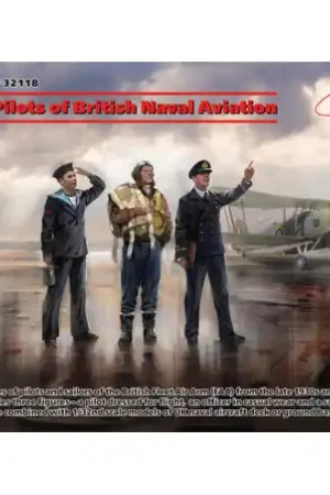 ICM ICM32118 - Pilots of British WWII Naval Aviation -ICM32118 Gereduceerde Prijs