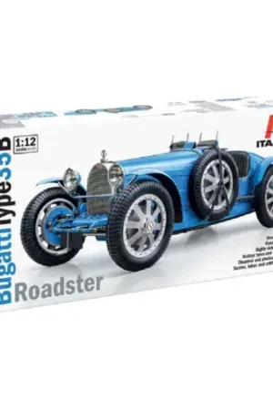 Gereduceerde Prijs Italeri 4713 - Bugatti 35B Roadster Auto - Monte Carlo 1930 -4713