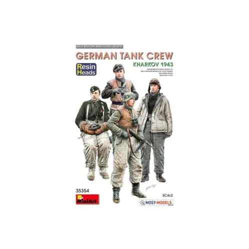 Alleen Vandaag Miniart 35354 - German Tank Crew Kharkov 1943 -35354