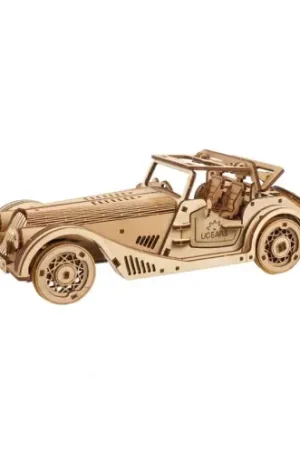 Ugears & Wood Trick & Robotime 70202 - Sport Car Rapid Mouse -70202 Koopje