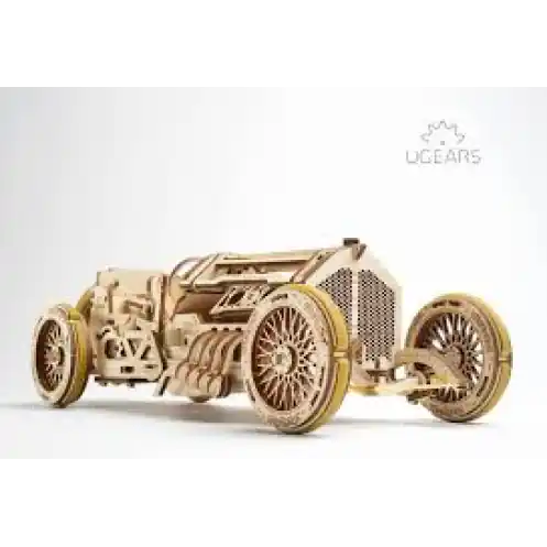 Speciale Aanbieding Ugears & Wood Trick & Robotime 70044 - U-9 Grand Prix Car -70044