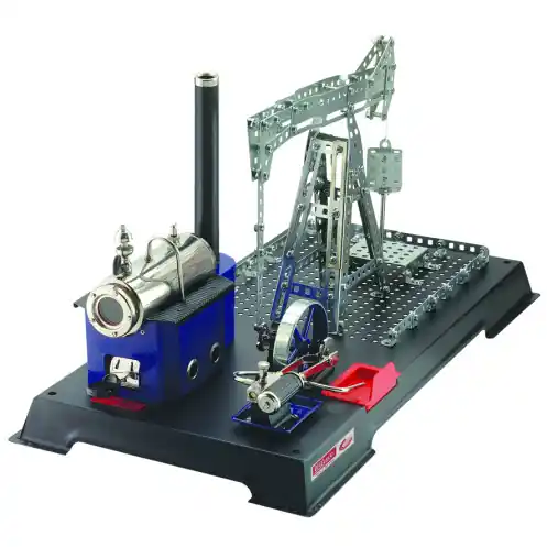 Wilesco Stoommachines D11 - D11 Stoommachine & Meccano Jaknipper Uitverkoop