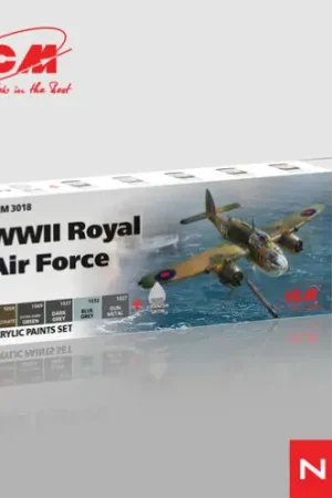 Fabrieksprijs ICM ICM3018 - Acrylic paint set WWII Royal Air Force -3018