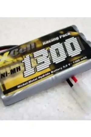 Xcell 930808 - Racingpack Nimh 1300mAh 9-6V Tamiya Stekker Direct Verzonden