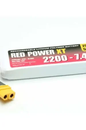 Red Power 15418 - LiPo Accu 2200 - 7,4V -15418 Voordeelprijs