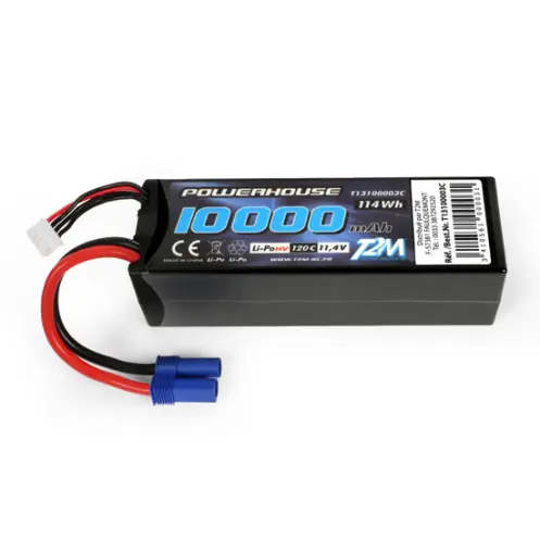 Weekendaanbieding T2M T13100003C - LiPo Accu 10000Mah 1,4Volt -T13100003C