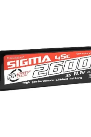 RC Plus Lipo Accu‘s RC-G45-2600-3s1p - Sigma Lipo accu 11,1 Volt 2600 Mah XT60 -RC-G45-2600-3s1p Must-Have