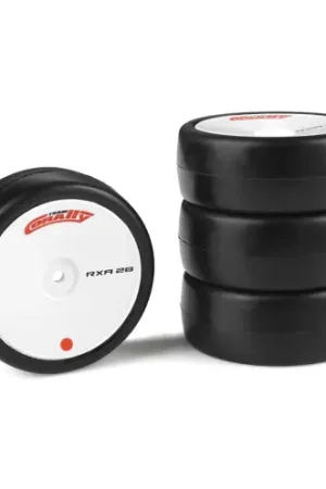 Rechtstreeks Van De Fabrikant Team Corally C-14750-28 - Attack RXC28 1/10 Touring Car Tires - 28 shore - Carpet - 4 pieces -14750-28