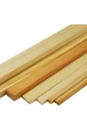 Vuren Houten Latje 4 mm x 15 mm x 100 cm - Vuren Houten Latje 4 mm x 15 mm x 100 cm Dagaanbieding