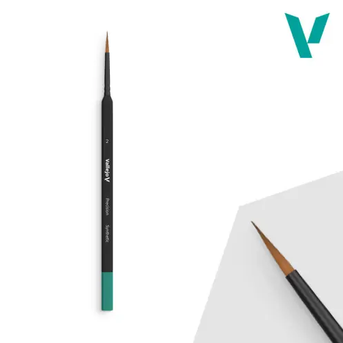 Vallejo VAL-B03002 - Round Synthetic Brush, Triangular Handle No. 2 Dagaanbieding