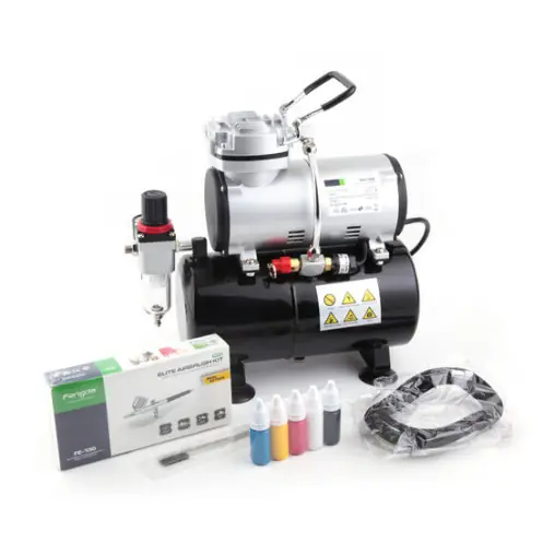 Weekendaanbieding Complete Airbrush Set Airbrush met compressor en drukvat