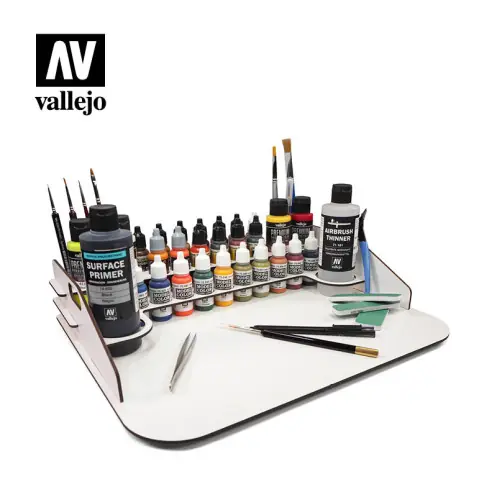 Vallejo Modelbouw Verf 26.011 - Paint display and work station 40 x 30 cm -26.011 Hete Deal