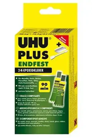 Beperkte Voorraad UHU Modelbouw Lijmen 3002860 - Endfest Epoxy Lijm 90 Min 2x 75ML -3002860