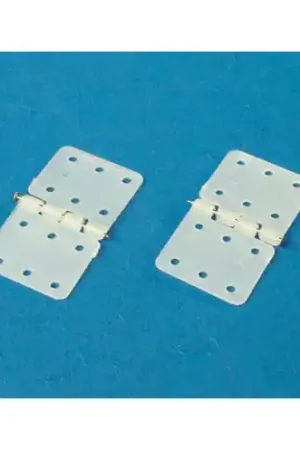 Extron X0340 - Nylon Scharnier & steel pin 28x15mm / 10pcs -X0340 Gratis Retour