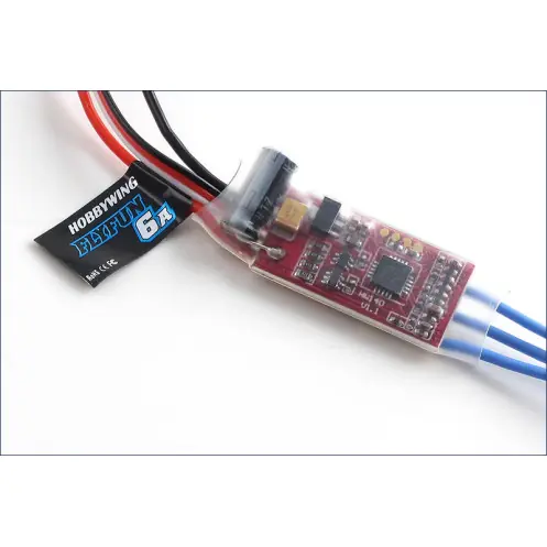 HobbyWing 80020570 - Flyfun FF 6 AMP Brushless Speed Controller Actieprijs
