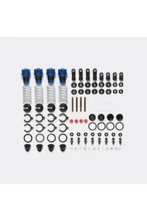 Meest Verkocht Tamiya 42273 - TRF Short Damper 4pcs - Hard Black Coating -42273