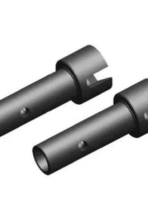 Veilige Betaling Team Corally C-00180-370-2 - Drive Axle - Rear - Steel - 2 pcs -C-00180-370
