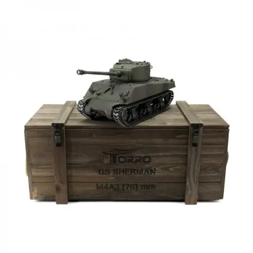 Torro M4A3(76)W Sherman BB 1 16 RC tank Pro-Edition Betaalbaar