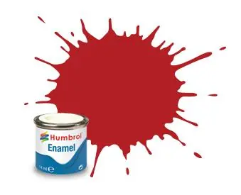Shop Nu Humbrol 153 Insignia Red - Matt - Enamel Verf potje