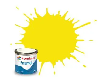 Humbrol 99 Lemon - Matt - Enamel Verf potje Beperkt Aanbod