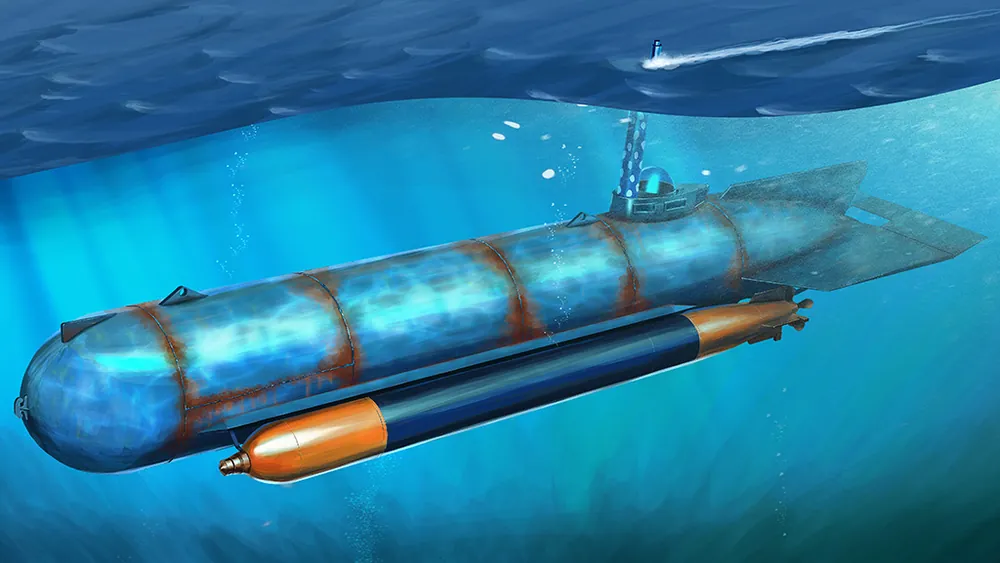 Bestel Nu 1 35 HobbyBoss 80170 German Molch Midget Submarine Plastic Modelbouwpakket