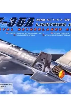 Bestel Nu 1 48 MENG LS011 Lockheed Martin F-35A Lightning II Netherlands Air Force Plastic Modelbouwpakket