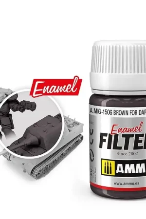 AMMO MIG 1506 Brown For Dark Green Effecten potje Meest Verkocht