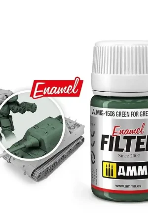 AMMO MIG 1508 Green For Grey Green Effecten potje Merkproduct