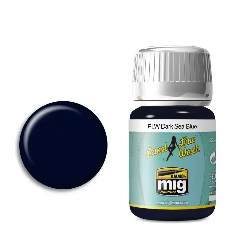 AMMO MIG 1603 PLW Dark Sea Blue Effecten potje Koopje