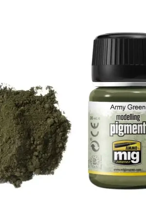 Aanbieding AMMO MIG 3019 Army Green Effecten potje