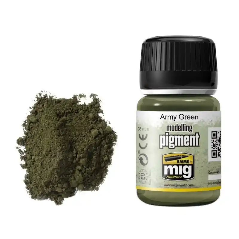Aanbieding AMMO MIG 3019 Army Green Effecten potje