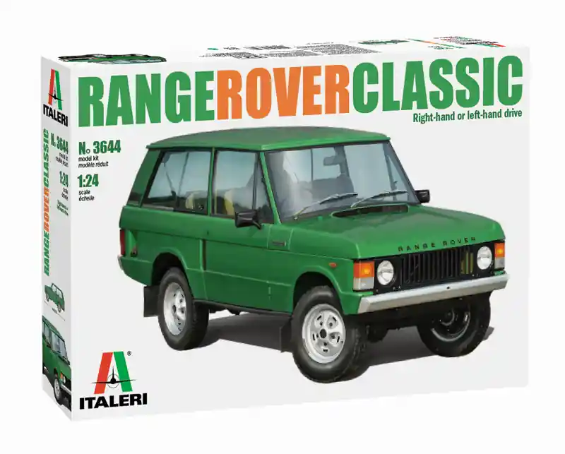 Gratis Retour 1 24 Italeri 3644 Range Rover Classic Plastic Modelbouwpakket