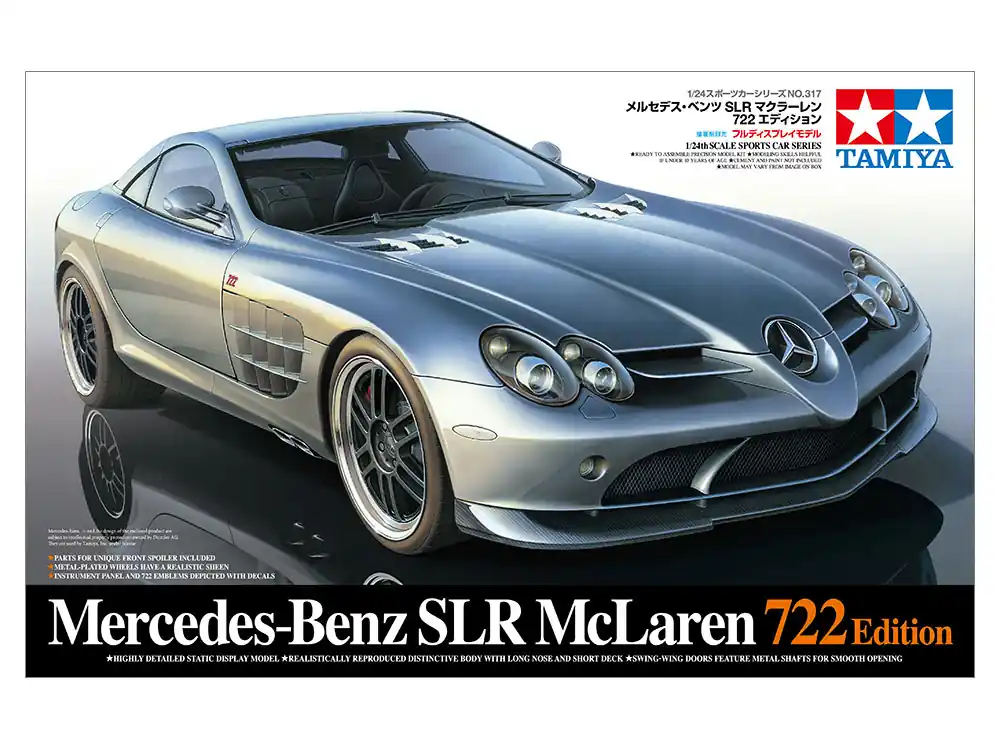 Hete Deal 1 24 Tamiya 24317 Mercedes Benz SLR722 McLaren 2006 Plastic Modelbouwpakket