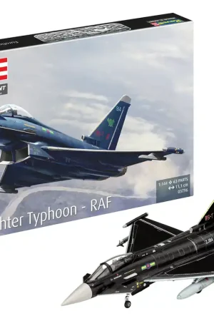 1 144 Revell 03796 Eurofighter Typhoon - RAF - Straaljager Plastic Modelbouwpakket Gratis Retour