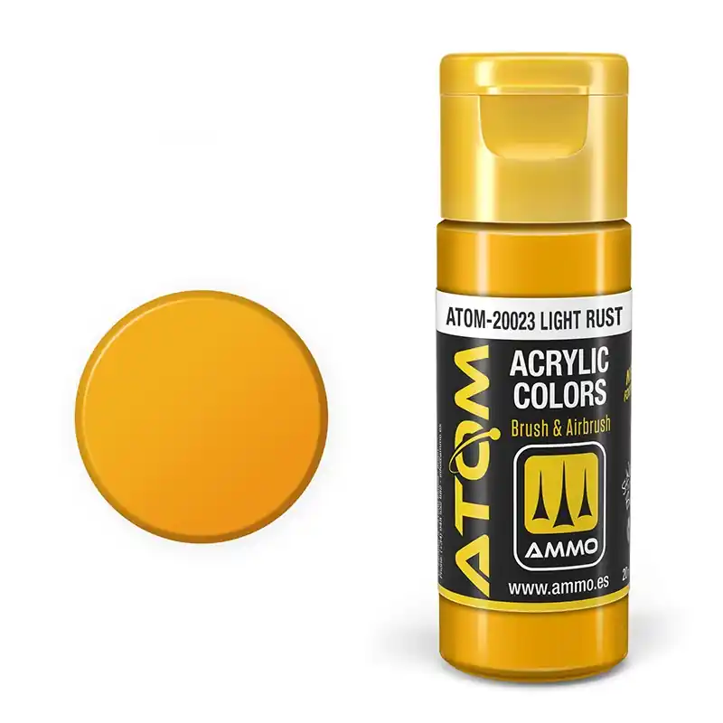 AMMO MIG 20023 ATOM - Light Rust - Acryl - 20ml Verf flesje Seizoensaanbieding