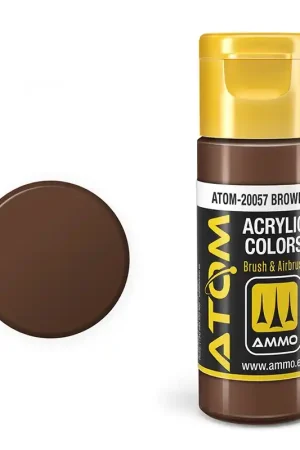 AMMO MIG 20057 ATOM - Brown - Acryl - 20ml Verf flesje Hete Deal