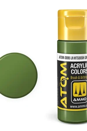 AMMO MIG 20095 ATOM - IJN Mitsubishi Green - Acryl - 20ml Verf flesje Koopje