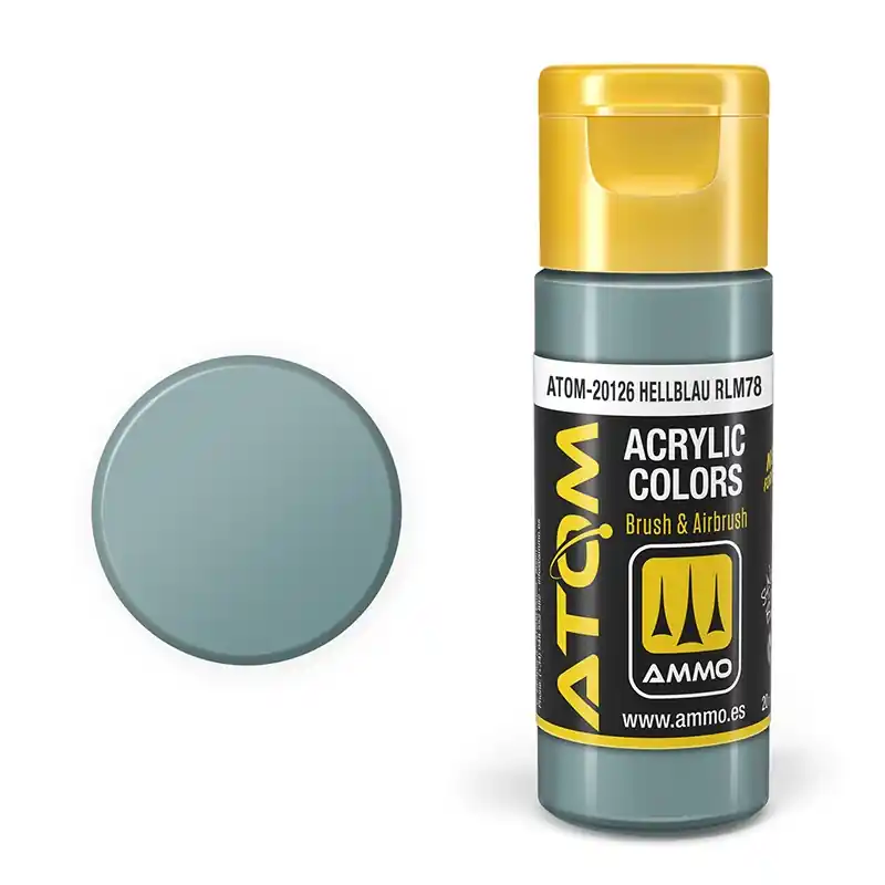 AMMO MIG 20126 ATOM - Hellblau RAL78 - Acryl - 20ml Verf flesje Fabrieksprijs