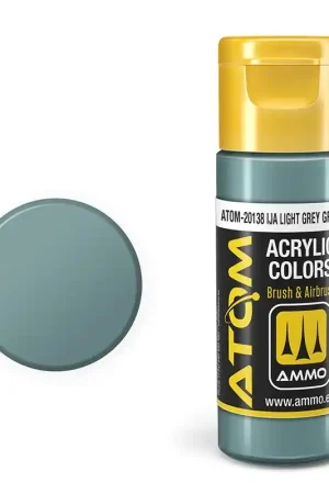 AMMO MIG 20138 ATOM - IJA Light Grey Green - Acryl - 20ml Verf flesje Finale Uitverkoop