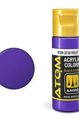 AMMO MIG 20150 ATOM - Violet - Acryl - 20ml Verf flesje Tijdelijk Beschikbaar