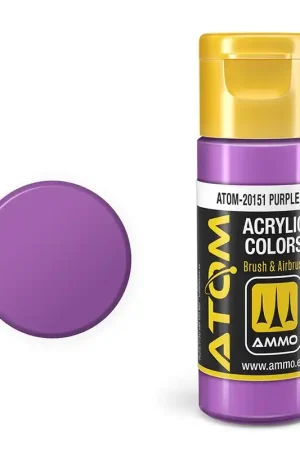 Seizoensaanbieding AMMO MIG 20151 ATOM - Purple - Acryl - 20ml Verf flesje
