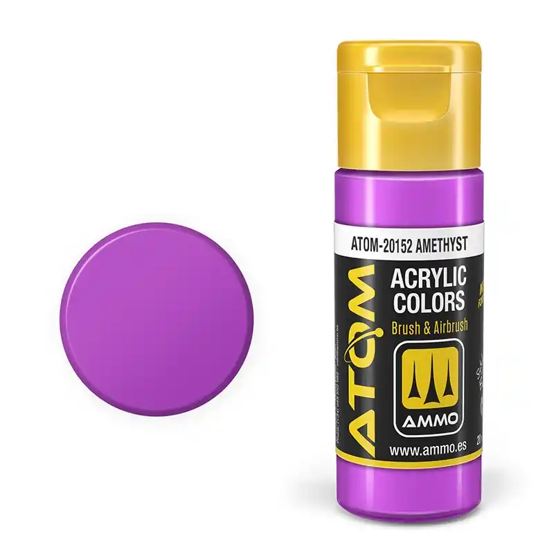 Betaalbaar AMMO MIG 20152 ATOM - Amethyst - Acryl - 20ml Verf flesje